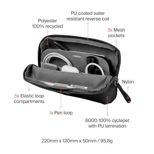 Orbitkey - Desk Pouch (Black)