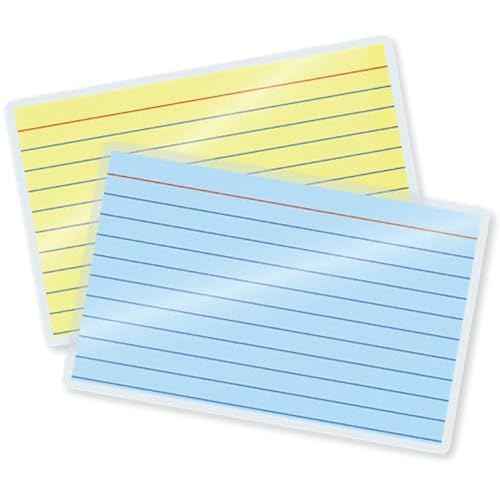 Index Card Laminating Pouches, 5 Mil Index Card Pouches, Heat Sealing Laminating Pouches, Thermal Pouches - 5-1/2" x 3-1/2" - 200 Pouches