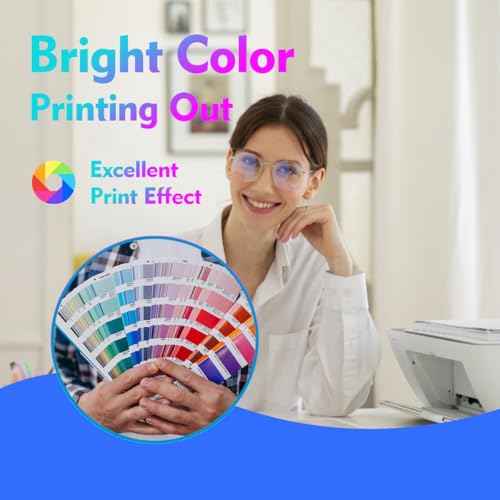 LC406 Ink Cartridges for Brother Printer Replacement for Brother LC406 LC406XL Ink cartridges for MFC-J4335DW MFC-J5855DW MFC-J6955DW MFC-J4535DW MFC-J6555DW MFC-J5955DW MFC-J4345DW Printers (4 Pack)