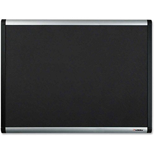 Lorell Bulletin Board, Mesh Fabric with Hardware, 3 by 2-Feet, Black