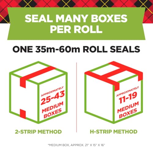 Scotch Sure Start Shipping Packing Tape - 1 Roll, 1.88" x 54.6 yd, Clear, Strong Hold, Quiet Unwind