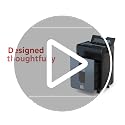 Staples Portable File Folder Tote Black - Letter Size Hanging Files, 1 Pack