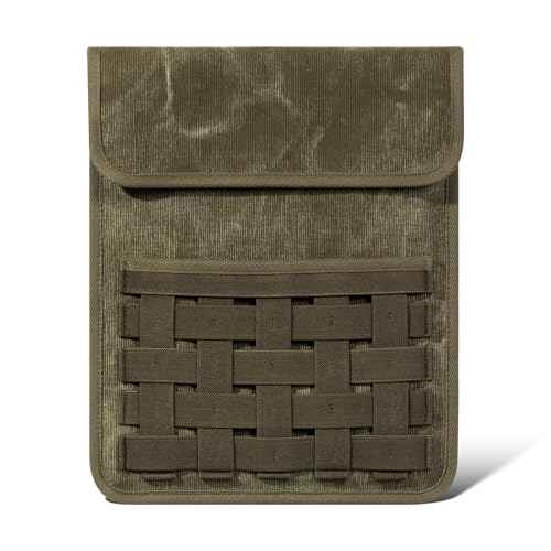 Gexmil Protective Laptop Sleeve for 13-13.3 Inch, MacBook Pro 13 M2(2022) M1(2021) Case, Cover for MacBook Air 13 M4 M3 M2 M1(2025-2020), Military Vintage Style,Army Green