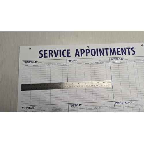 Service Appointment Record - Large Pad