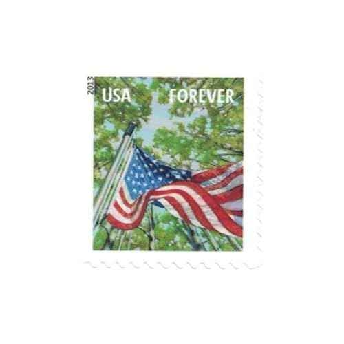 USPS Flags for All Seasons Forever Stamps 100 Stamps (5 Books of 20)