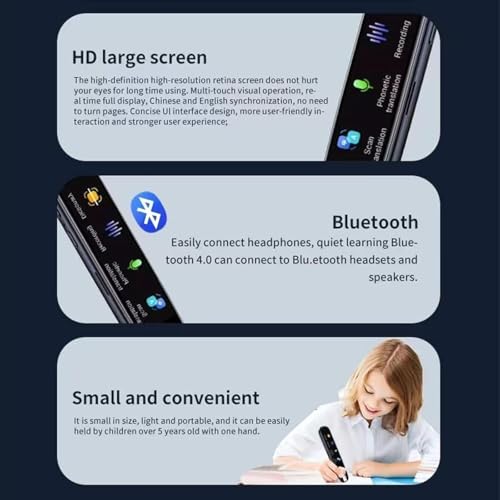 AI Smart Pen with Instant Translation & Text Recognition – Bluetooth & Camera
