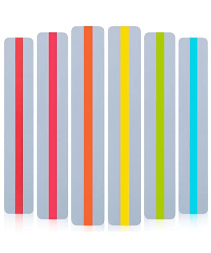 Mr. Pen Vibrant Guided Reading Strips 18 Pack, 1.25 Inch Colorful Bookmarks for Kids