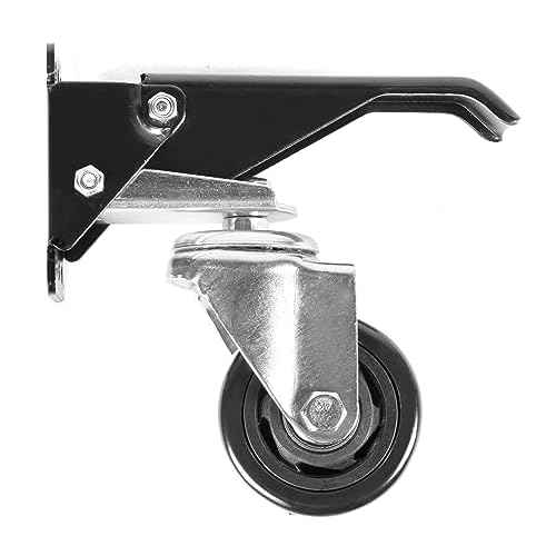 WEN Retractable Workbench Casters, 2.5-Inch Diameter Wheels, 600-Pound Capacity, 4 Pack (CA2580)