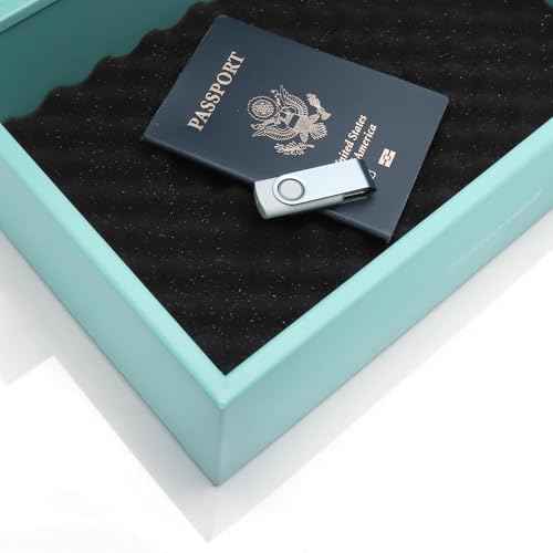 Honeywell Safes & Door Locks - Small Safe Box for Home - Fire Resistant Documents Lock Box with Keys - Steel Security with Key Lock for Personal Items, Jewelry, Money - 0.17 Cubic Feet - Teal - 6124TL