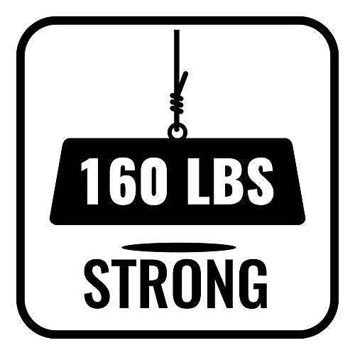 Waxed 100% Polyester White Twine/Cord | 1005 feet (335 yards) x 2 rolls | 9-ply | 115-Pound Loop Strength Cable Tie Down Lacing