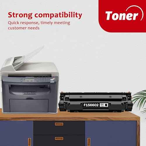 F156602 Black Toner Cartridge - High Yield Replacement for Canon F156602 Toner, Compatible with F156602 Printer (1-Pack)