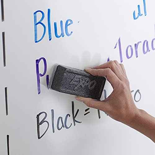EXPO Dry Erase Soft Pile Block Whiteboard Eraser, 5-1/8 in. x 1-1/2 in. - Whiteboard, Calendar, Organization, Essential Supplies for Office, School, Classroom, Teachers
