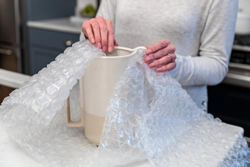 Duck Max Strength Large Bubble Cushioning Wrap 15 FT Heavy Duty Protection Packing Material