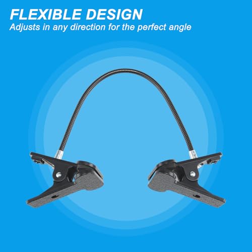 2 Pcs Mini Paper Holder Clips for Typing, Black Document Clamp - YooNotee