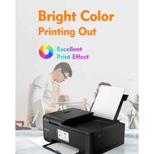 TR8620a Ink Cartridges PGI 280XXL CLI 281XXL Replacement for Canon 280 281 Ink cartridges Compatible for Pixma TS702A TR8600 TR8520 TR8620 TS9120 TR8622a TS9521C TS6320 TR8500 (5 Pack)