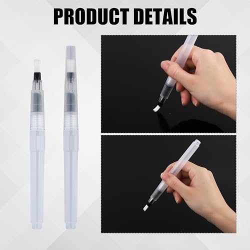 6pcs Envelope Moistener Pen with Nylon Brush for Sealing Letters & Mail
