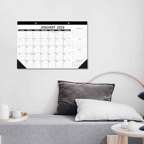 Desk Calendar 2026,January 2026 to June 2027,2026 Desk Calendar- 12x17",Calendar 2026-2027 as Office Calendar,Teacher 2026 Calendar (3 PACK)