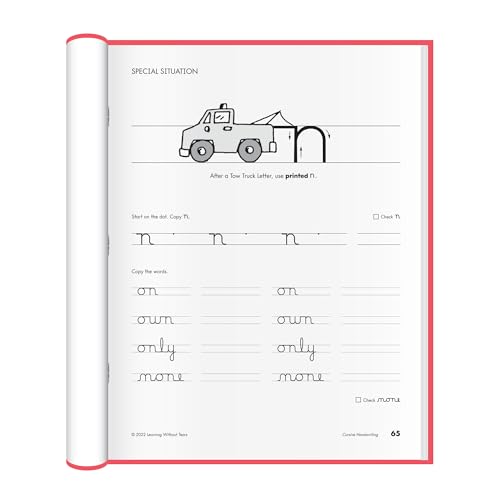 Learning Without Tears Cursive Handwriting Workbook for 3rd Grade+ - Student Workbook