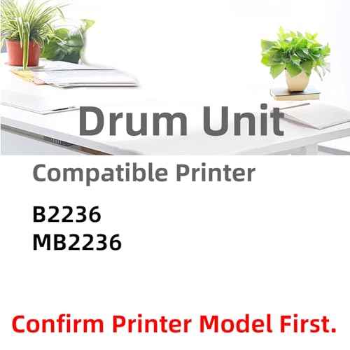 B2236 B220Z00 Imaging Unit Drum Unit Compatible with Lexmark B2236 MB2236 B2236dw MB2236adw MB2236adwe Laser Printer (B220Z00-Imaging Unit-12000Pages)