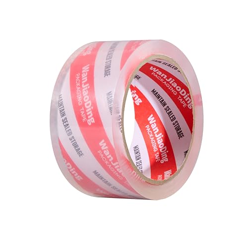 WanJiaoDing Heavy Duty Clear Packing Tape Refill Roll 1.88" x 60 Yards for Moving & Shipping – 1 Roll