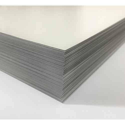 330gsm Black Core TCG Cardstock - DIY Proxies - Professional Blank Smooth Blackcore Playing Card Stock - A4 (8.5 * 11in) Sheets (Black Core 330gsm - 20 Sheets)