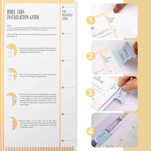 90Pcs Bible Tabs for Women, Pink Bible Bookmarks Index Tabs Cute Laminated Large Print Study Supplies Guide Kit, Small Baptism Christian Gifts for Men Boys Beginner Easy to Read