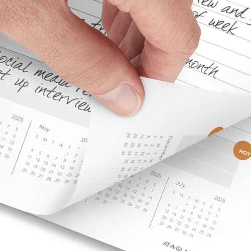 AT-A-GLANCE 2025 Planning Notebook, Daily, 5" x 8-1/4", Small, Plan. Write. Remember., Brown (7062013025)