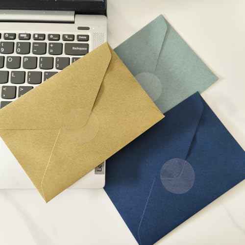 1000 Pcs Clear Round Stickers, 1-in Waterproof Clear Circle Sticker Transparent Self Adhesive Envelope Seal Sticker Labels for Gift Packaging, Mail,Boxes