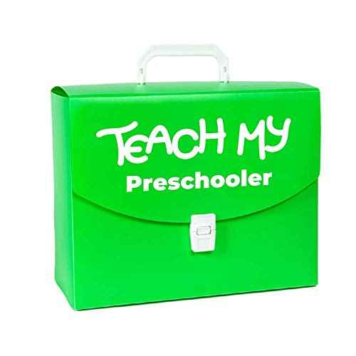 Preschooler Learning Kit: Screen-Free. Preschool Readiness. All-In-One Kit. Teach Reading, Printing, Numbers to 100, Early Math. 70+ pieces plus teaching guides and storage case. Age 3yrs+