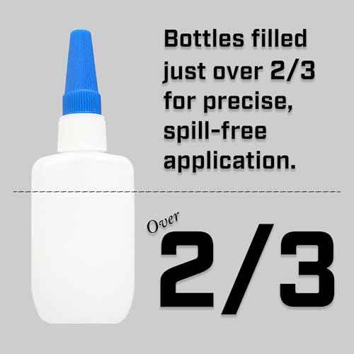 3D Printing Glue, CA-Based Adhesive, Fast-Drying & Precision Application, Works on PLA, PETG, ABS & More, Must-Have 3D Printing Tool, Strong Bond for Models & Miniatures