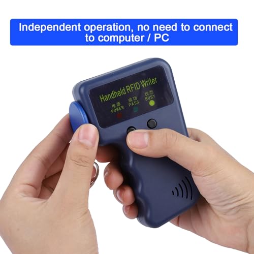 Portable RFID Handheld Duplicator for 125KHz ID Cards & Key Fobs