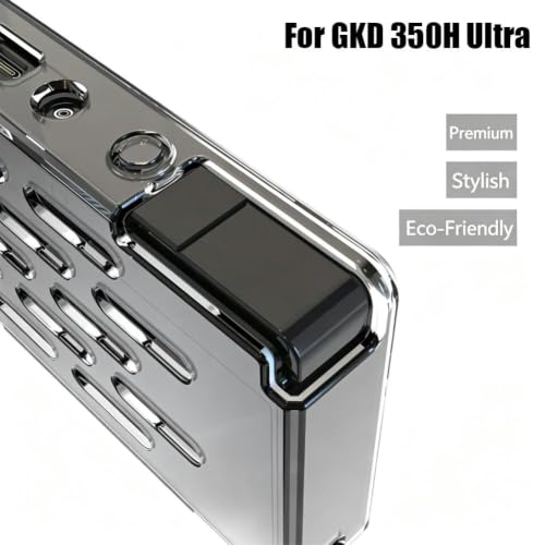 Clear TPU Protective Case for GKD 350H Ultra Console - Shockproof & Heat Dissipation, One Size