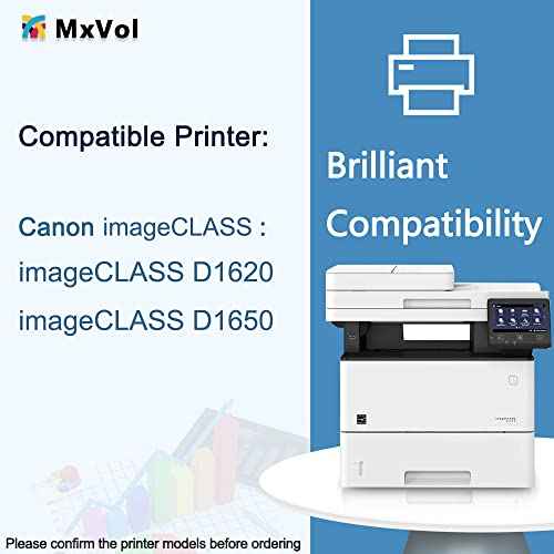 MxVol Compatible 121 Toner Cartridge Replacement for 121 CRG-121 3252C001 High Black 9,000 Pages use for imageCLASS D1620 D1650 Printer,1 Pack