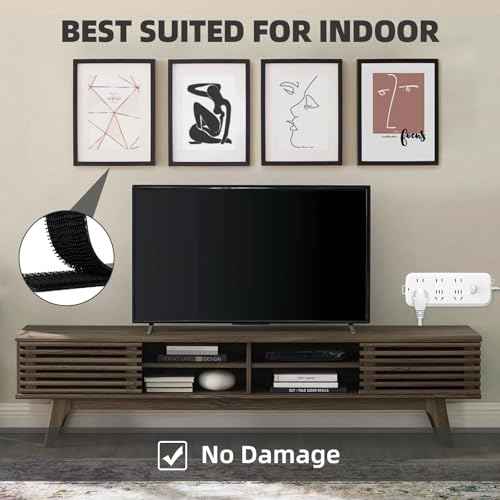 Dual Lock SJ3550 Reclosable Fastener 2''¡¿6Ft, Made of 3M Black Heavy Duty Mounting Tape Strong Adhesive with Interlocking Mushroom-Shaped Heads for Indoor and Outdoor Use
