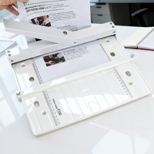 13.78 Inch Manual Paper Creaser with Extended Positioning Block for Precise Folding