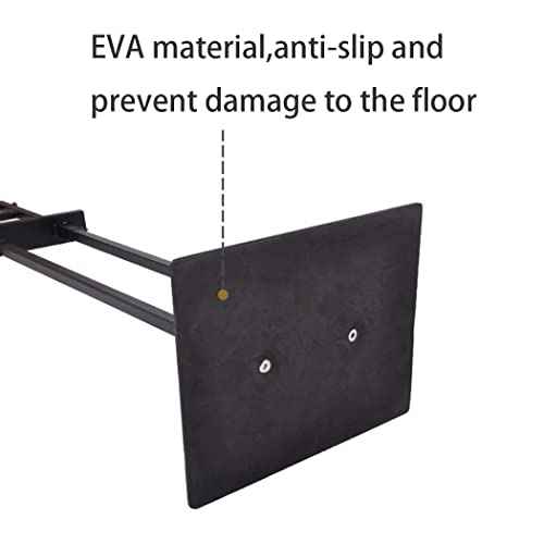 Floor Poster Stand,Heavy Duty Display Poster Sign Holder&with Non-Slip Mat Base Adjustable Height Up to 75 inches for Board & Foam (1-Pack)