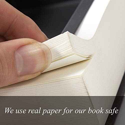 Fake Book Box - Small Safe Box with Combination Lock - Hidden Safe in Plain Sight - Diversion Safes - Secret Safes (Constitution) (X-Large)