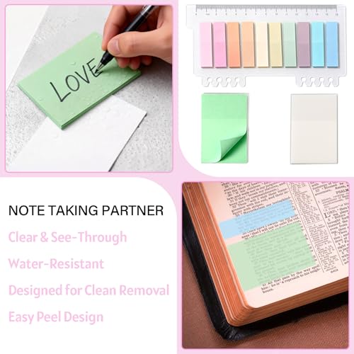 Bible Study Kit 43 pcs with No Bleed Highlighters & Tabs for Journaling