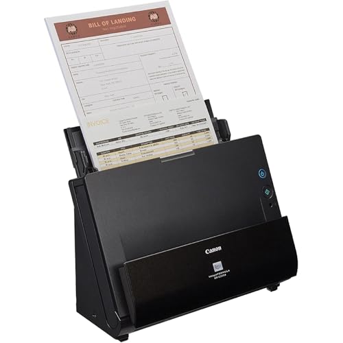 Canon imageFORMULA DR-C225 II Office Document Scanner, Fast Duplex & Space-Saving Design