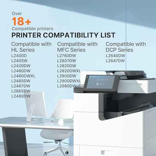 E-Z Ink Compatible TN830 Toner Cartridge Replacement for Brother TN830 TN830XL TN 830 Toner Cartridges to use with HL-L2460DW DCP-L2640DW HL-L2400D HL-L2480DW HL-L2405W MFC-L2820DW Printer (1 Black)
