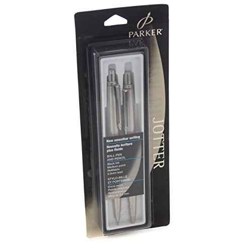Parker JOTTER Stainless Steel set, Ballpoint pen and Mechanical Pencil (1741243)