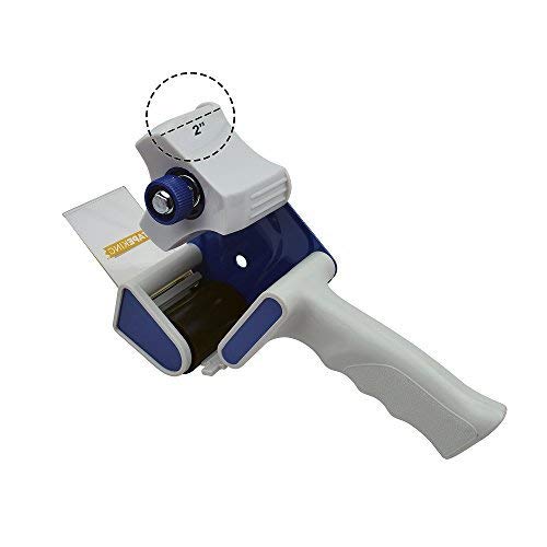Tape King 2-Pack Handheld Tape Dispenser Gun with 2 Clear 2" Tape Rolls - Packing & Shipping
