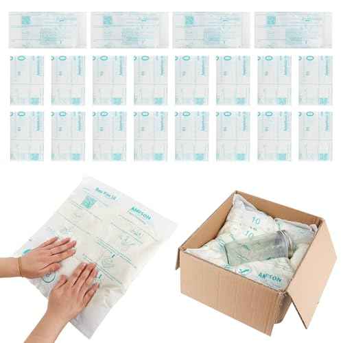 Foam Bags for Shipping - 20 PCS 14¡¿16 Inch Expanding Foam Packaging, Protective Packaging Cushioning Pads for Fragile Items, Electronics, Glassware
