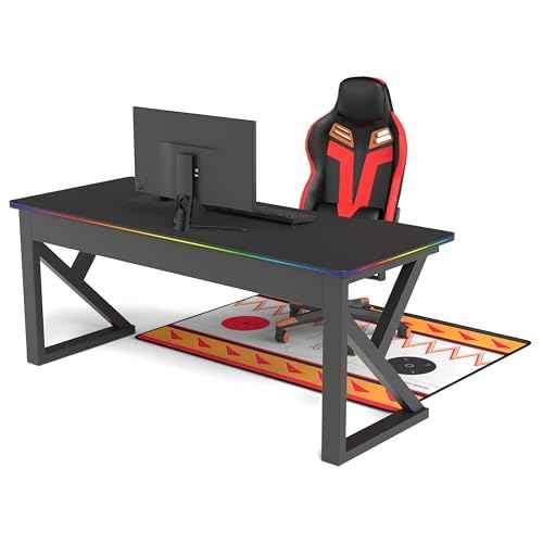 Non-Slip Floor Chair Mat for Evangelion EVA-02 Capsule Series Inspired Design 35"¡¿47"