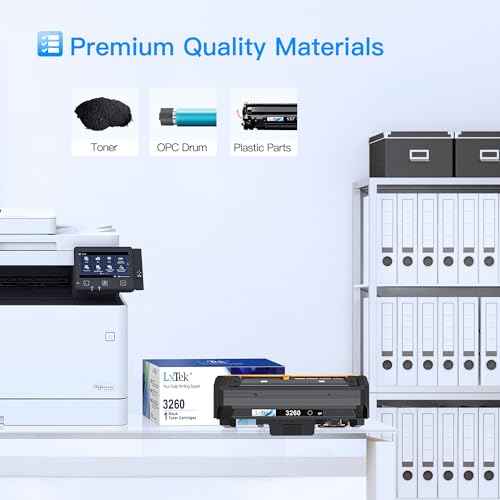 LxTek Compatible Toner Cartridge Replacement for Xerox 106R02777 to use with Phaser 3260 3260/DI 3260/DNI 3260DI 3260DNI WorkCentre 3215 3215/NI 3215NI 3225 3225/DNI 3225DNI Printer (1 Pack, Black)