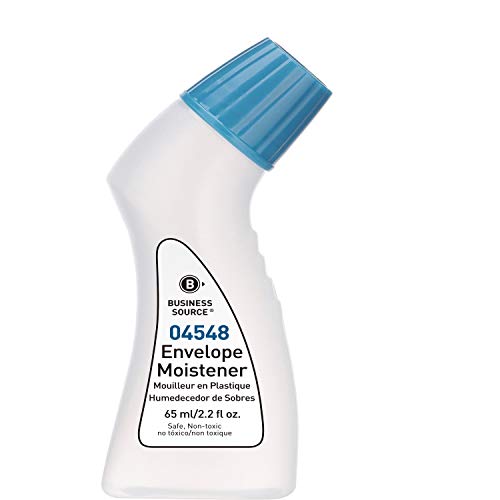 Business Source Envelope Moistener - Quick-Drying Water-Based Adhesive for Sealing Envelopes
