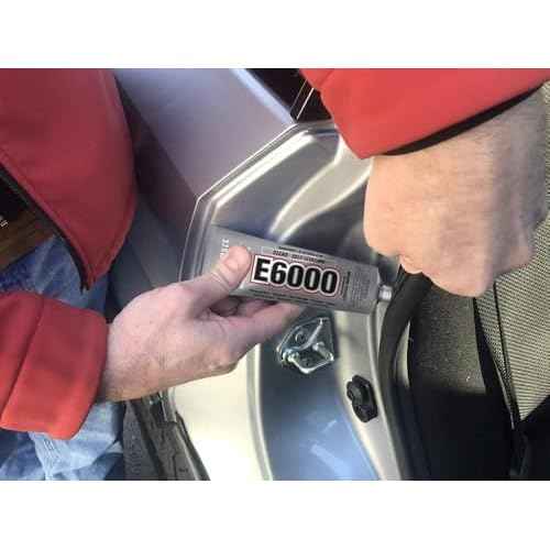 E6000 Medium Viscosity Automotive and Industrial Adhesive by Eclectic Products, 3.7 fl oz