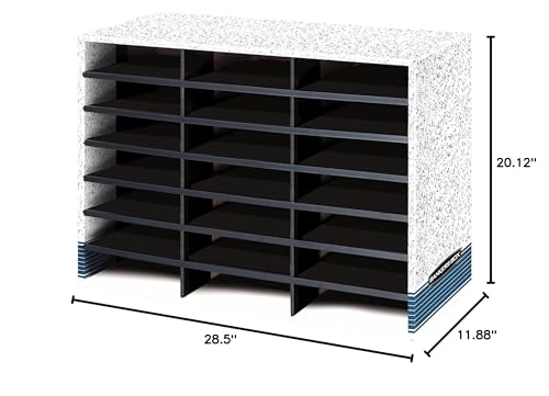 Bankers Box 21 Compartment Literature Organizer
