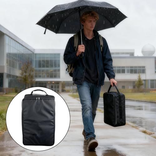 Microscope Carrying Case Waterproof Lightweight with Front Pockets - BEMAXYE