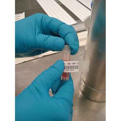 Brady Authentic (M21-375-461) Extreme-Temp Resistant Label for Lab, Equipment, and Asset Tracking Labeling, Black on White- For M210, M210-LAB, M211, BMP21-PLUS and BMP21-LAB Printers, .375" W 21' L